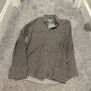 Wrangler Retro cactus pattern shirt